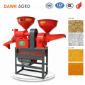 Máquina de procesamiento de fresado de granos de arroz pequeños combinados DAWN AGRO